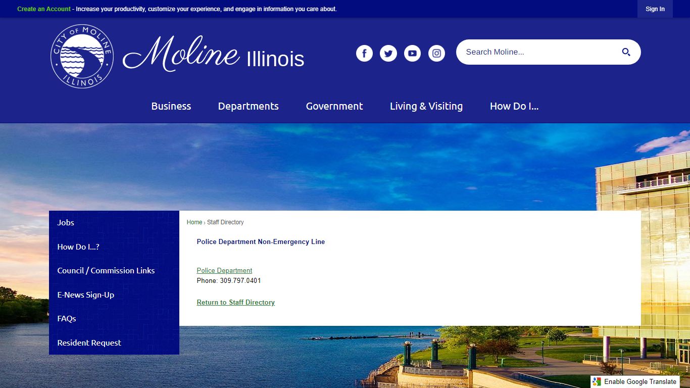 Staff Directory • Moline, IL • CivicEngage